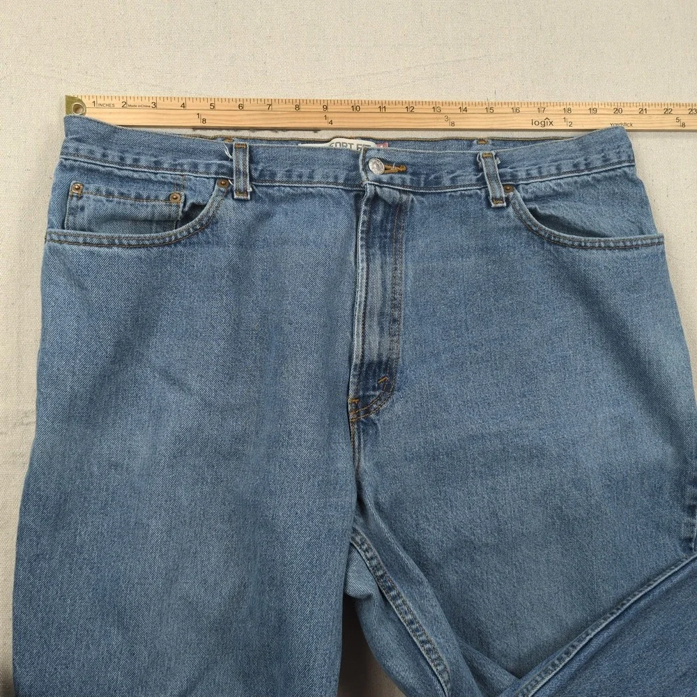 Levis Jeans Mens 40x30 Blue‎ 560 Loose Tapered Relaxed Baggy Dark Wash